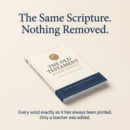 The Old Testament Made Simple Part 4